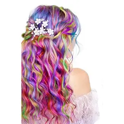 پک گچ مو رنگی 6 تایی _ مدل شونه ای