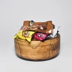 خرما روکش دار با مغز بادام