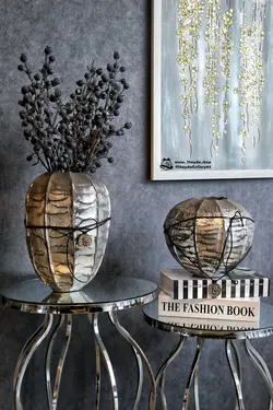 گلدان طرح بلوط