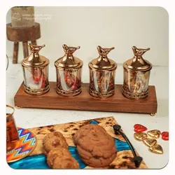 بانکه طرح گنجشک چهارتایی