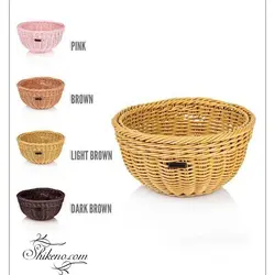 سبد نان بافت گرد سایه سبز زیباسازان | شیک نو , بزرگترین مجموعه فروش پلاسكو و لوازم آشپزخانه