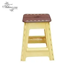 چهارپایه تاشو قهوه ای ناصر كد 518