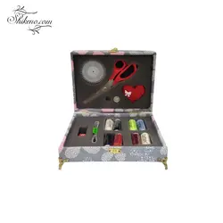 جعبه لوازم خیاطی پارچه ای عروس نوین مدل میلان