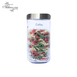 بانکه حبوبات شیشه ای 2 زیبا مدل بنیس