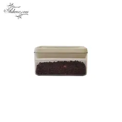 بانکه حبوبات مستطیل وانیلی کوچک لیمون مدل سارینا کد 3