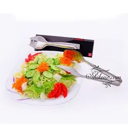 انبر مرغ وسالاد چنگالی استیل