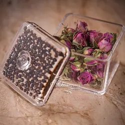 جا ادویه ٤گوش گل ساب طرح فلفل
