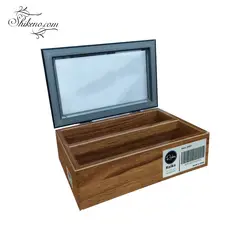 جاقاشق چنگال دوخانه چوبی کد 2002