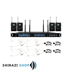میکروفن بیسیم چهار کانال مدل SU-4400C