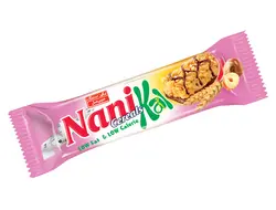 شکلات بار نانی اسنک غلات حجیم شده(سریال بار) 10 گرم