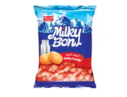 آبنبات مینی بیضی شیری 80 گرم میلکی بن