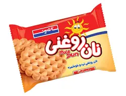 بیسکویت نان روغنی با طعم وانیل ریسان 25 گرم