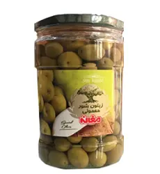 زیتون شور مغانه 650 گرمی شیرین عسل