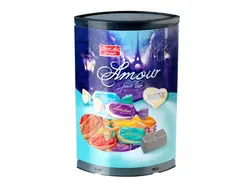 شکلات شیری آمور مخلوط مغزدار دو سرپیج 400 گرم