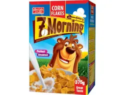 غلات صبحانه کورن فلکس سون مورنینگ 375 گرم (Corn Flakes)