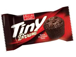 کیک کاکائو با مغزی کارامل تاینی براونی با شکلات 35 گرم