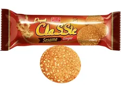 کوکی پاپل کلاسیک کنجدی زنجبیلی 80 گرم