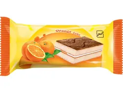 کیک لایه ای کرمدار پرتقالی آلبینا 25 گرم
