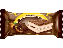 کیک لایه ای کرمدار شکلاتی آلبینا 25 گرم