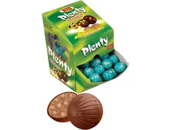 شکلات شیری مغزدار پسته پلنتی توپی 1000 گرم