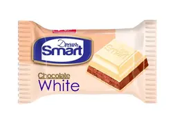 شکلات مغزدار سفید فندقی دریم اسمارت 18 گرم