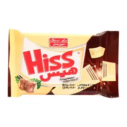 شکلات سفید با مغزی ویفر فندقی هیس 42 گرم