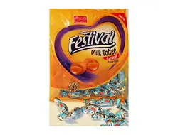 تافی شیری با مغزی کارامل فستیوال 100 گرم