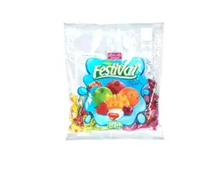 تافی خامه ای با مغزی مربای میوه فستیوال 100 گرم