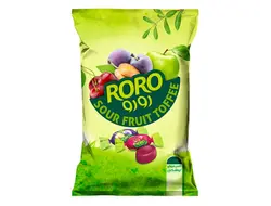 تافی مغزدار میوه ای ترش رورو 450 گرم