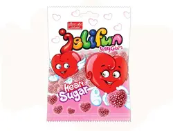 پاستیل جلیفان شکری قلبی شیرین عسل 30 گرم