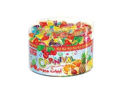 آبنبات کارنیوال مینی بلوره دوسرپیچ شیرین عسل 400 گرم