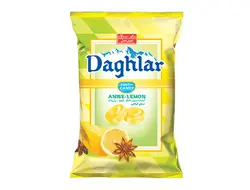 آبنبات گیاهی بدون شکر داغلار با طعم لیمو_رازیانه شیرین عسل 50 گرم