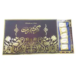 گز لقمه 28 درصد مخلوط پسته و بادام کادویی گز شهرت