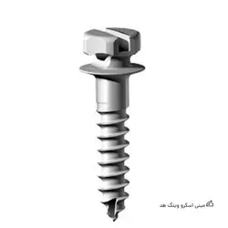 مینی اسکرو وینگ هد Osteonic استنلس استیل تک عددی | شاپ دنت