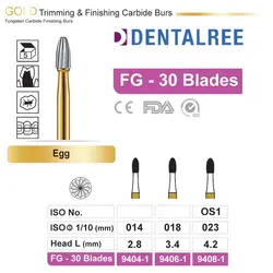 فرز توربین کارباید 30 پره Egg dentalree