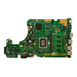 مادربرد لپ تاپ ایسوس X555DG_CPU-A10-7800_Rev 2.0 EDP 4GB-2GB گرافیک دار