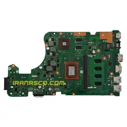 مادربرد لپ تاپ ایسوس X555DG_Rev 2.0 CPU-FX-8800P EDP 4GB-3GB گرافیک دار