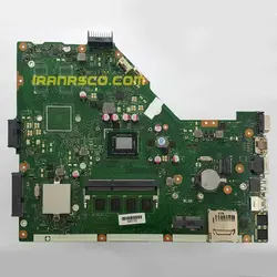 مادربرد لپ تاپ ایسوس X55VD CPU-I3 HM76-4GB Rev3.1 بدون گرافیک