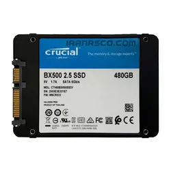 هارد SSD لپ تاپ 480 گیگابایت Crucial Sata 2.5Inch BX500