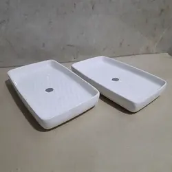 خرما و زیتون خوری دو عددی سرامیکی کد sbs