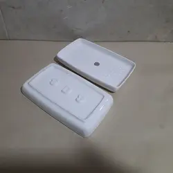 خرما و زیتون خوری دو عددی سرامیکی کد sbs