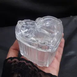 جا جواهری قلب شیشه ای مدل Helga