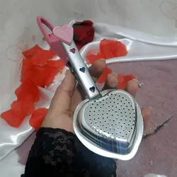 اسپند دود کن دسته دار قلبی مدل آنا
