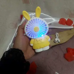 پنکه شارژی کیتی مدل cute fan