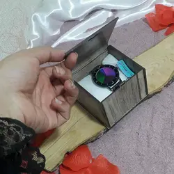 ساعت مچی صفحه هفت رنگ مدل elysian مشکی