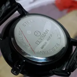 ساعت مچی صفحه هفت رنگ مدل elysian مشکی