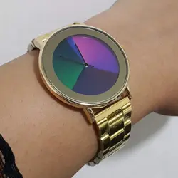 ساعت مچی elysian طلایی مدل هفت رنگ