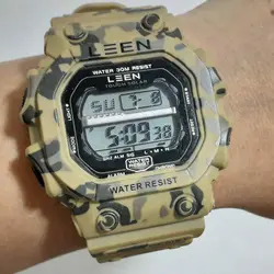 ساعت مچی ارتشی ضد آب مدل مدل leen