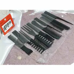 ست شانه مو مدل سافاری بسته 10 عددی