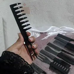 ست شانه مو مدل سافاری بسته 10 عددی